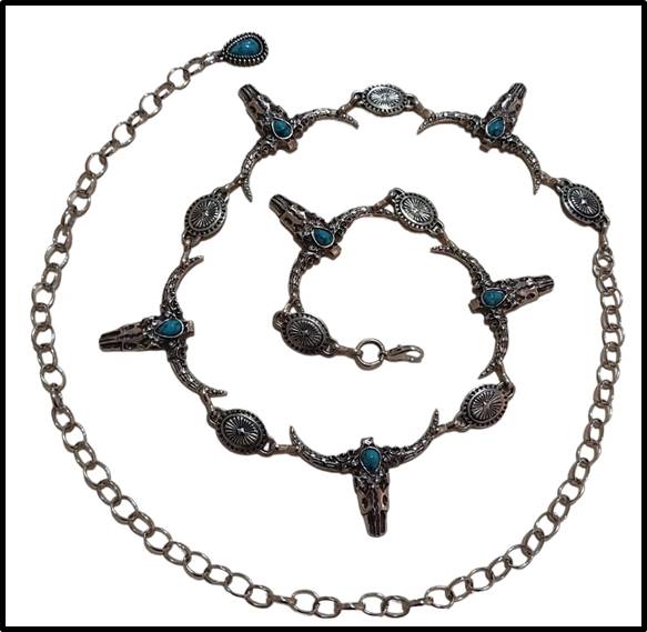 Cinto de Corrente Long Horn